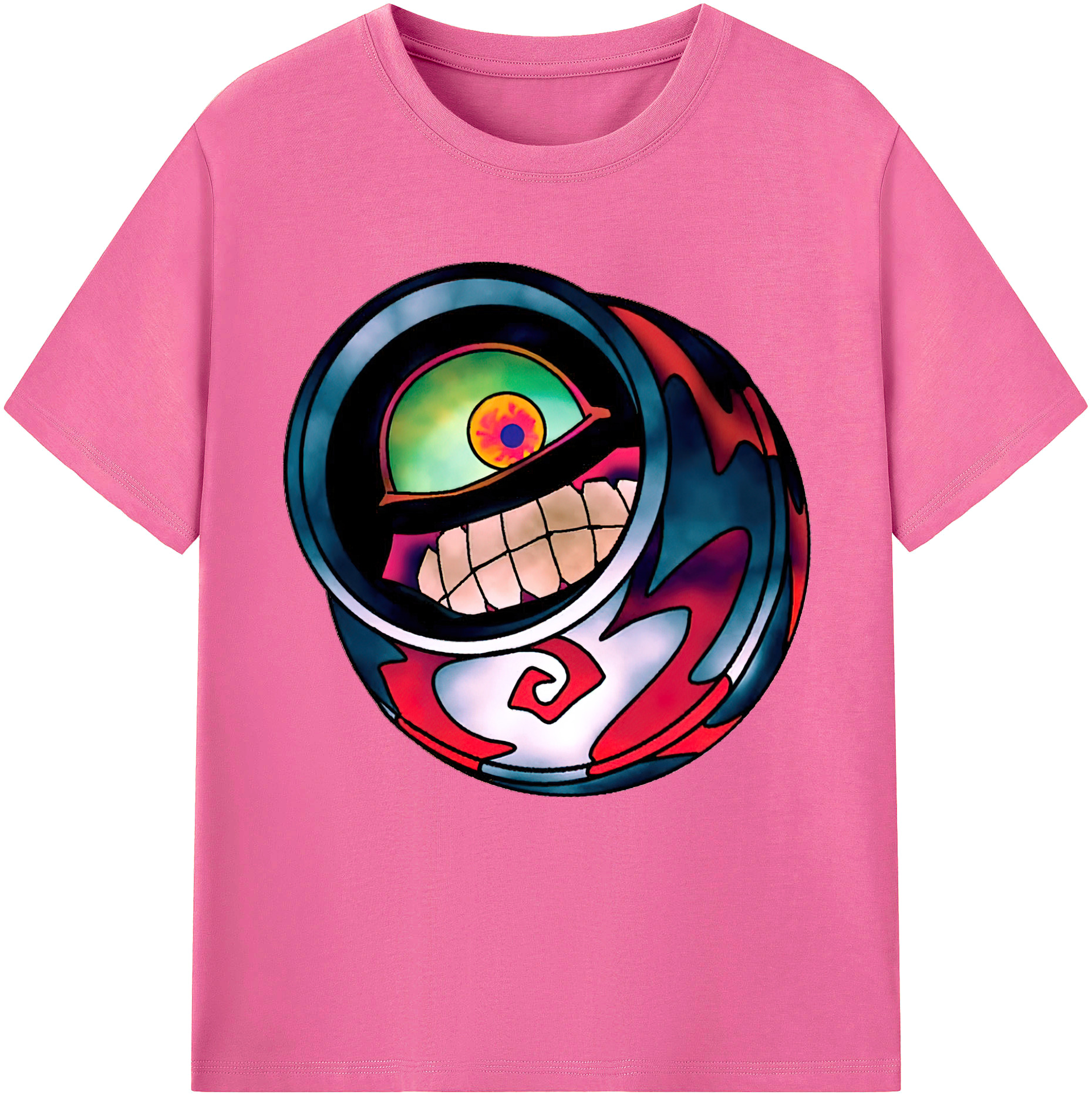 （画像用） 遊☆戯☆王 Yu-Gi-Oh! レディースカジュアルプリントTシャツ（綿100％）